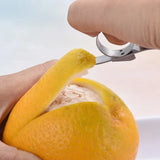 1007GG Stainless Steel Orange Peeler Citrus Pomelo Orange Fruit Skin Remover Peeler Cutter Small Kitchen Tools Peeling Kitchen Gadgets