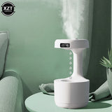 800ML Anti-gravity USB Air Humidifier Ultrasonic Levitating Water Drops Cool Mist Maker LED Smart Display
