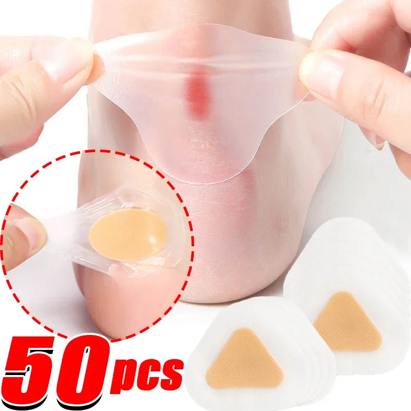 10-50PCS Silicone Gel Shoes Stickers Pain Relief Patch