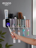 Gargle Cup Wall-Mounted Household Electric Toothbrush Rack