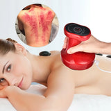 Electric Cupping Massager Guasha Scraping Vacuum Suction Apparatus Meridian Negative Pressure Fat Burning Body Slimming