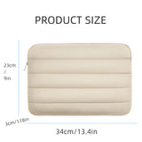 Puffy Laptop Sleeve 13-14 Inch For Women,Laptop Cover for iPad Pro 12.9 MacBook Pro 14 Inch MacBook Air 13 Inch Tablet Pouch Bag