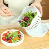 1007GG Chopper Vegetable Salad Cutter Cutting Bowl Vegetable Slices Cut Fruit for Kitchen Tools Accessories Gadgets Kitchen Items