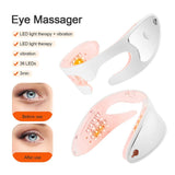 Eye Massager Hot Compress Eye Fatigue Relief Massager Vibration Massage Eye Relaxation Massager