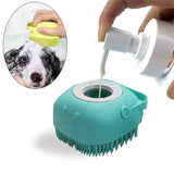 Bath Massage Brush Bathroom Multifunctional Puppy Big Dog Cat Soft Safety Silicone Pet Accessories for Dogs Cats Tools