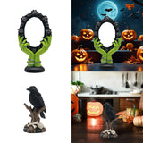 0709BA Halloween Statue Decoration Collectible Gift Crafts Resin Figurine Ornament Sculpture for Indoor Office Fireplace Desk Bedroom