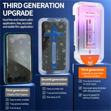1-2PCS 8K Dust Free Glass For iPhone 15 13 12 14 Pro Max HD Oleophobic Coating Screen Protector for iPhone 15 14 Plus 12 13 Mini