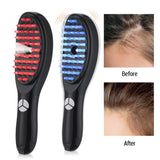 Electric Spray Massage Comb Hair Growth Vibration Head Massager Brush LED Anti Hair Loss Scalp Liquid Medicine Atomizing Comb