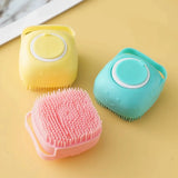 Bath Massage Brush Bathroom Multifunctional Puppy Big Dog Cat Soft Safety Silicone Pet Accessories for Dogs Cats Tools