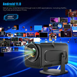 ﻿ HY320 Magcubic 4K Android 11 Projector Native 1080P 390ANSI Dual Wifi6 BT5.0 1920*1080P Cinema portable Projetor upgrated