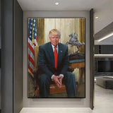 2007BA 5D DIY Diamond Embroidery Trump Pictures of the White House in the United States Full Kits Diamond Painting Decor For Home