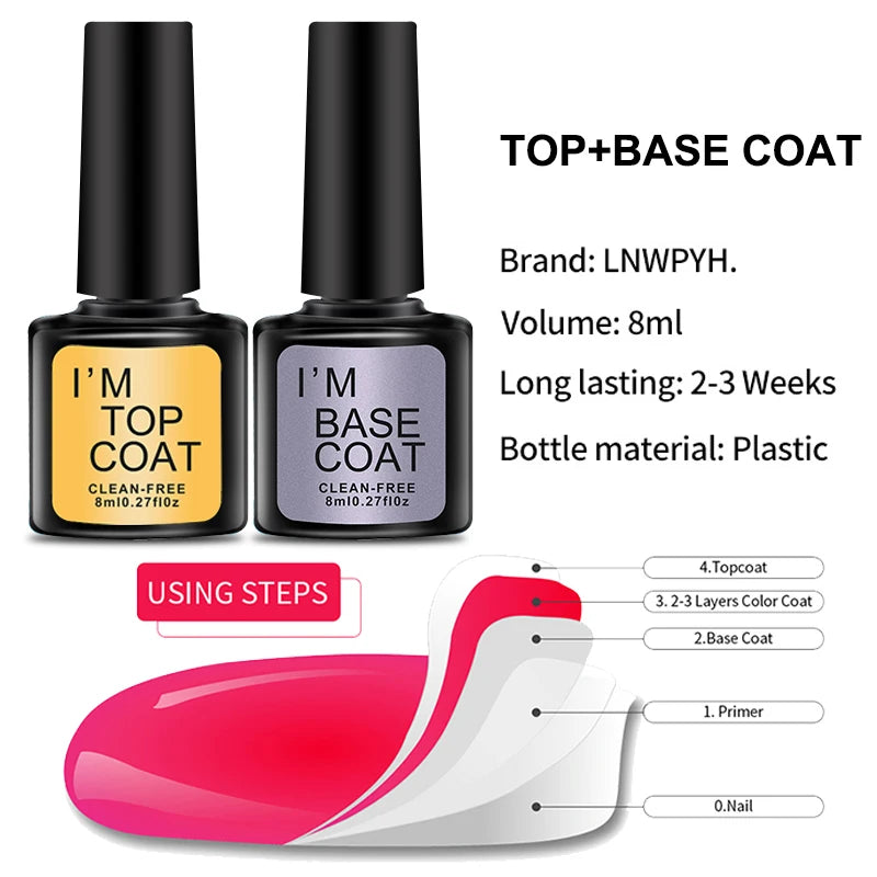 Nail Gel Polish 36 Color Gel Nail Polish Semi Permanent Gel