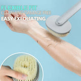 Long Handle Liquid Bath Brush Back Body Bath Shower Sponge Bathroom Body Brushes Exfoliating Scrub Massager Skin Cleaning Tools