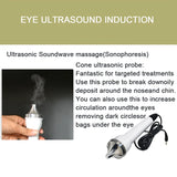New Ultrasonic Facial Massager High Frequency Face Lifting Tightens Face and Eye Massage Beauty Device Skin Machine With 2 Probe