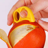 1007GG 6pcs Creative Orange Peeler Lemon Slicer Fruit Stripper Easy Opener Citrus Knife Kitchen Gadget Gadget (Random Color)