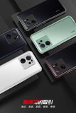 Two-color aluminum alloy frame mobile phone case