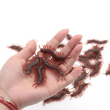 2407TA 5-50Pcs Halloween gadget Plastic Cockroaches Joke Decoration Props Rubber Toy Gags Practical Jokes Toys Plastic Bugs Cockroach