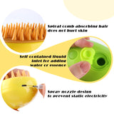 1009GP Dog Steam Brush Electric Spray Cat Hair Brush For Massage Pet Grooming Kitten Pet Bath Brush Removing Tangled and Loose Hair