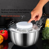 1007GG Vegetable Dehydrator Electric Cleanse Dryer Strainer Fruit and Vegetable Dry Wet Separation Dehydrator Kitchen Gadgets Products