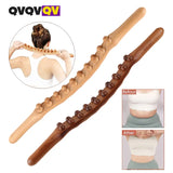 Wood Therapy Massage Tools -Massage Tools Wooden Massage Roller Wooden Gua Sha Lymphatic Drainage Massager Tool for Body Shaping