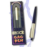 Silver Engraved Shock Pen - Shocking Prank Gag Gift (Sold By The Piece Or Dozen)