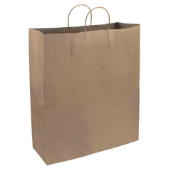 Wholesale 19 Inch Kraft Paper Grocery Shopping Bags
