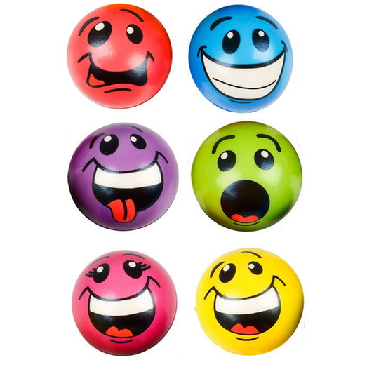 Silly Face Stress Reliever Ball In Bulk- Assorted