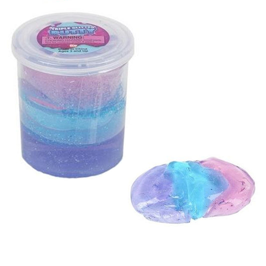 Tri Color Glitter Putty kids toys (Sold by DZ)