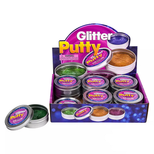 Glitter Filled Putty Kids toys In Bulk- Assorted