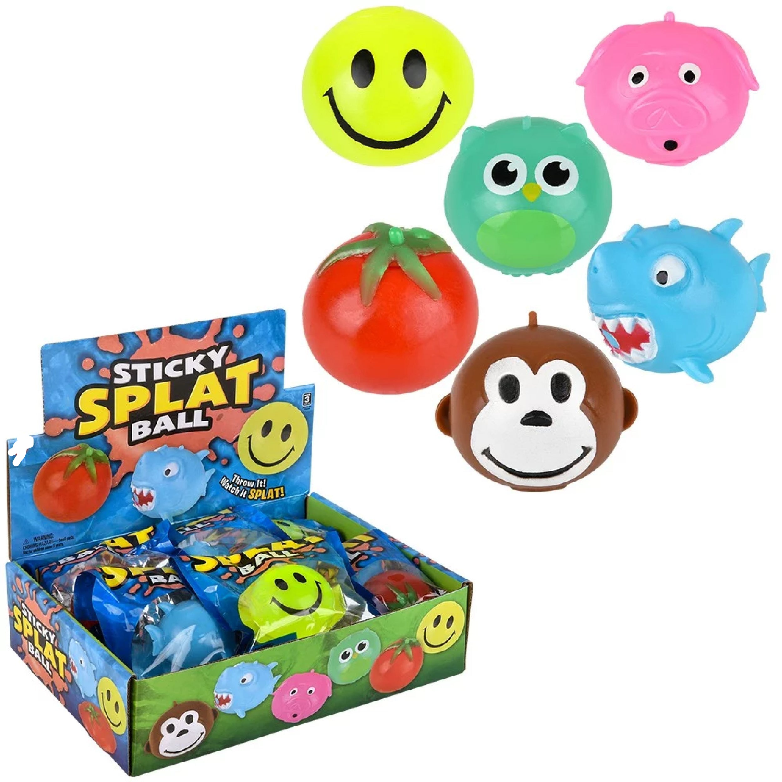 Sticky Splat Kids Ball in Bulk – JSBlueRidge.com Wholesale