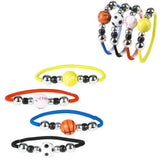 Sports Ball Stretch Bracelet for Kids In Bulk- Assorted