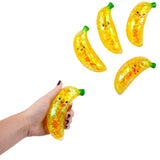 Squeeze Sparkle Banana Kids Toy In Bulk