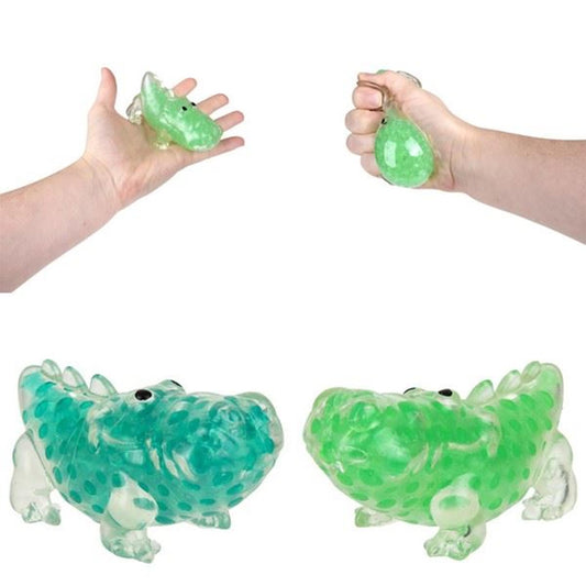 Squeeze Bead Gator Kids Toys In Bulk- Assorted