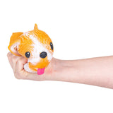 Squishy & Stretchy Puffy Dog Kids Toy In Bulk- Assorted