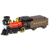 10" Steam Engine Locomotive Die-Cast Pull Back