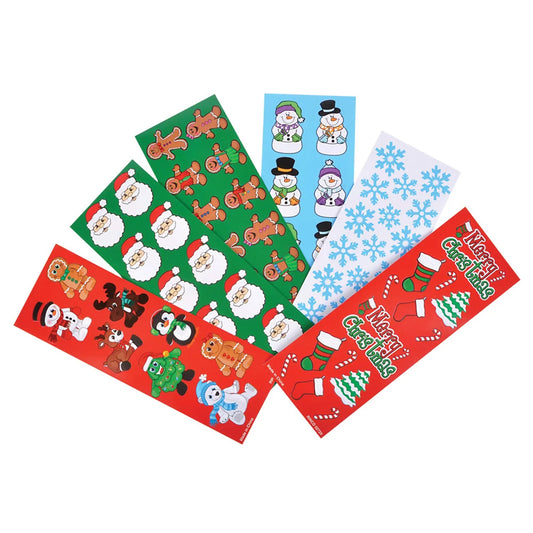 Best 100pcs Christmas Fun & Holiday Celebration Sticker For Kids - Assorted