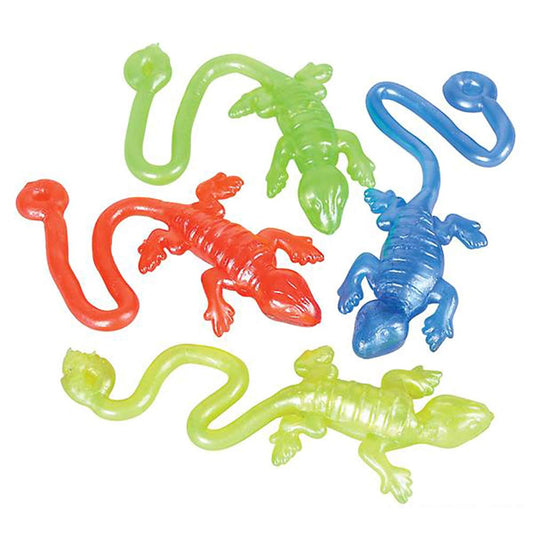 Sticky Lizard  For Kids In Bulk- Assorted