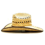 Wholesale Vented Wide Brim Straw Hat For Unisex