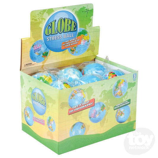 Globe Stress Ball Kids Toy In Bulk