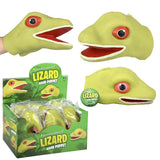 Stretchy Lizard Hand Puppet kids Toy in Bulk