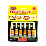 Super Glues 6 PCS Set in Bulk