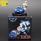 Clown Heath Ledger Hand-Made Car Decoration Model Batman The Dark Knight Joker Doll Q Version DC Peripheral