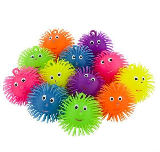 Wholesale Wiggle Eyes Puffer Ball The Playful Squeeze with Googly Eyes Sold By Dozen