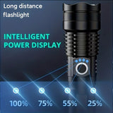 High Power Portable Rechargeable Led Flashlight