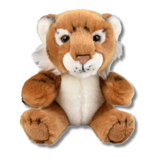 Cute Soft Stuffed Buddy Tiger Kids Toy in Bulk