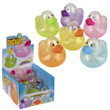 Translucent Cute Mini Duckies Kids Toy - Assorted