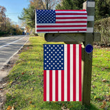 Wholesale Double Sided American Garden Flags For Home & Outside Decorations - 28" X 40"  ( Sold By Dozen )