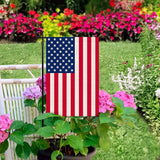 Wholesale Double Sided American Garden Flags For Home & Outside Decorations - 28" X 40"  ( Sold By Dozen )