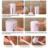 Ultrasonic Air Humidifier Essential Oil Diffuser