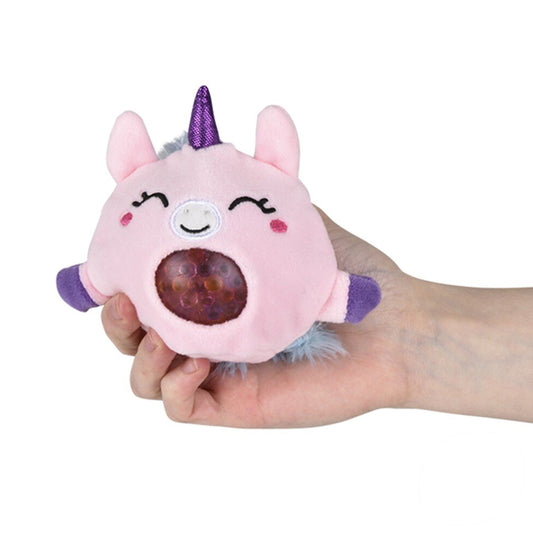 Unicorn Squeezy Bead Plush Ball